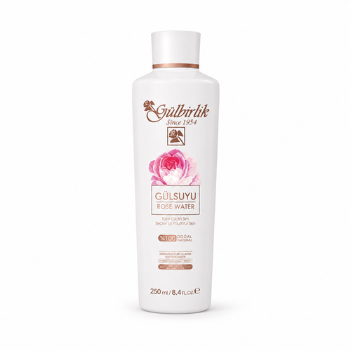 Apă de trandafiri Rosense (Gülbirlik), destinată tonifierii și împrospătării pielii, 250 ml