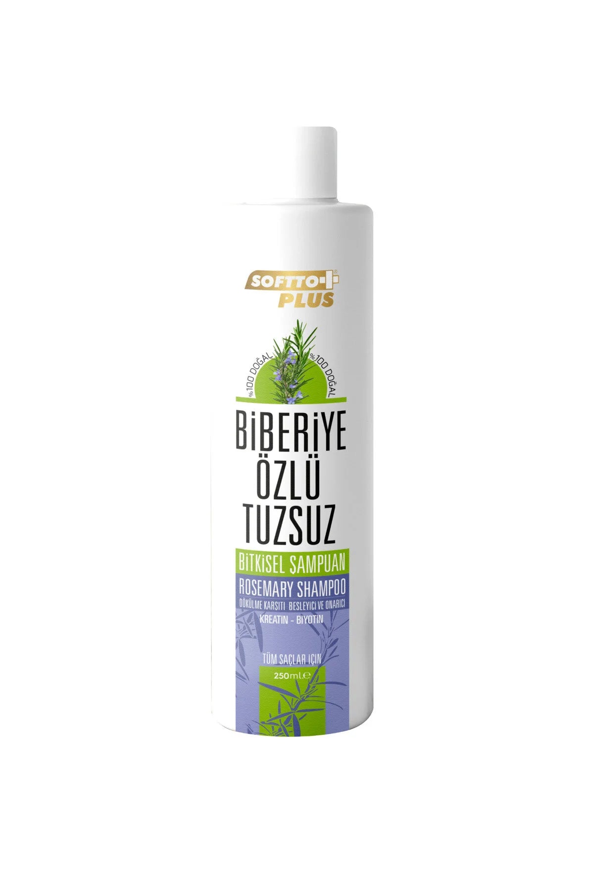 Softto Plus Șampon fără Sare 250 ml