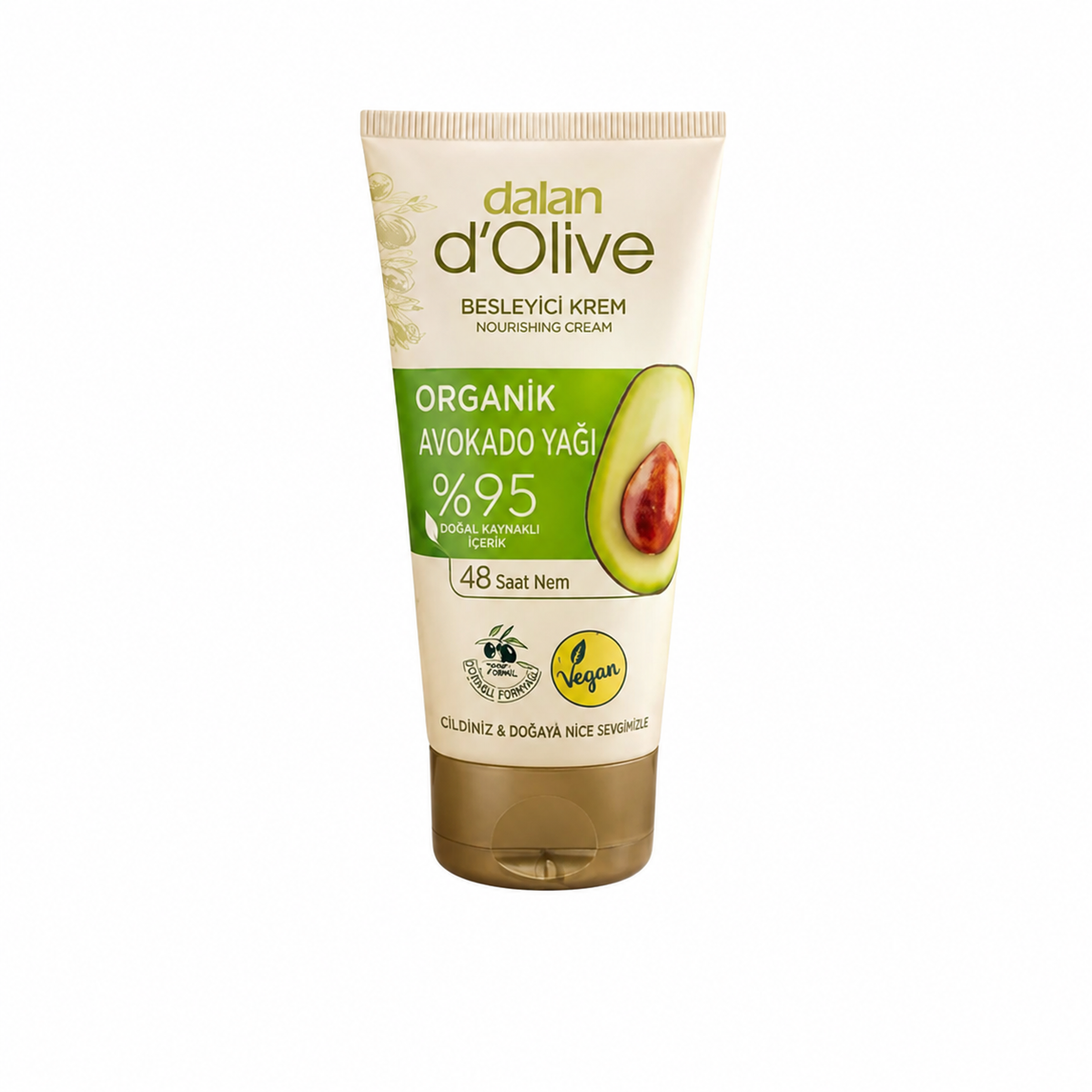 Cremă hidratantă Dalan cu avocado 60 ml