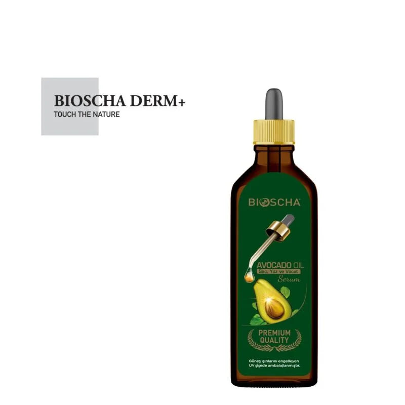 Ulei de Avocado Bioscha 100 ml – Hidratare Intensă și Îngrijire pentru Ten, Păr și Corp