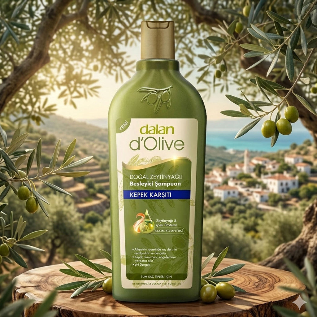șampon anti-mătreață cu ulei de măsline | 400 ml
