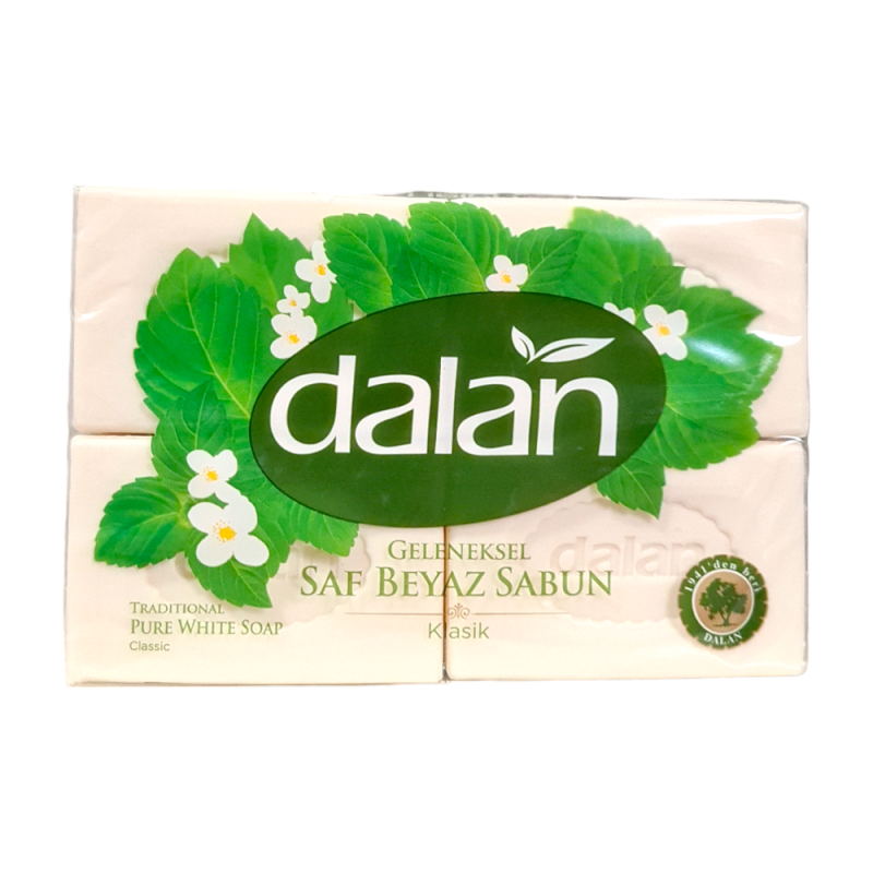 Săpun de baie Dalan, clasic, set 4 × 125 g, destinat curățării pielii