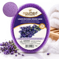 Săpun exfoliant Naumed Biocosmetics 2 în 1 cu burete natural și lavandă, 140 g