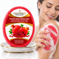Săpun cu burete Naumed cu rodie, destinat curățării și exfolierii pielii