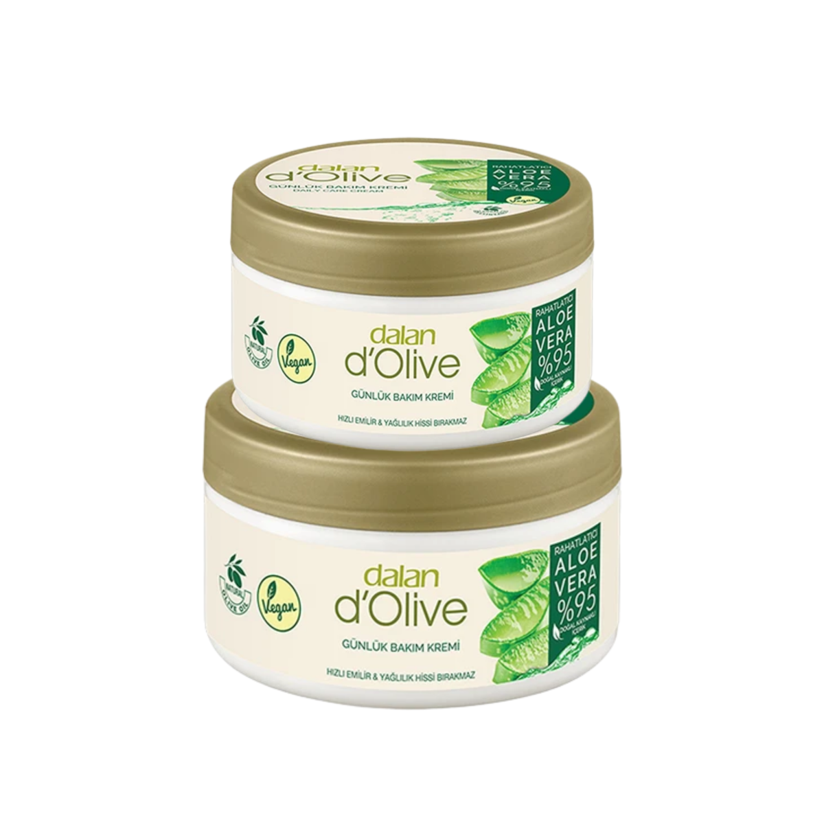 Set de creme Dalan cu aloe vera, 250 ml + 150 ml, destinat îngrijirii pielii