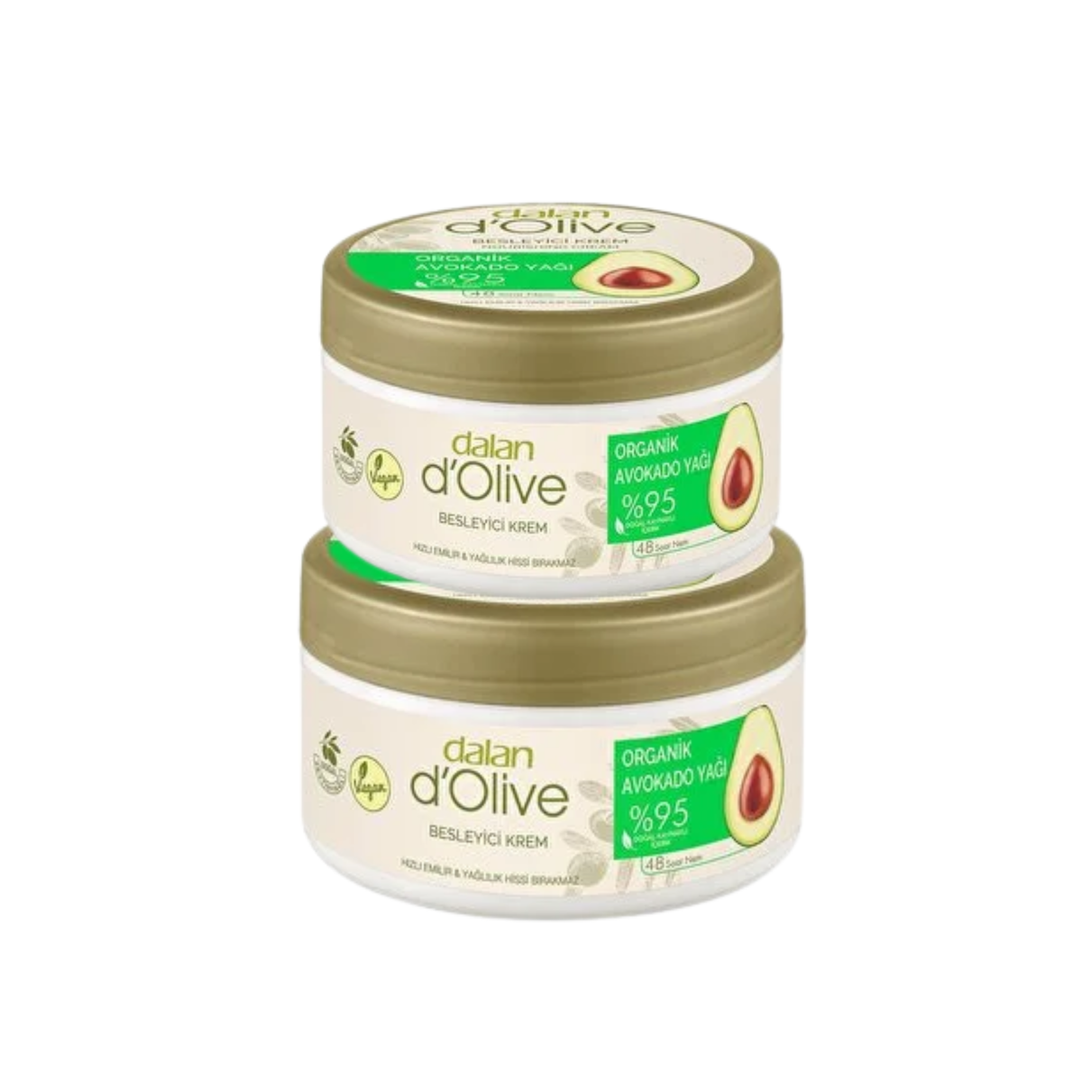 Set de creme Dalan cu avocado, 250 ml + 150 ml, destinat îngrijirii pielii