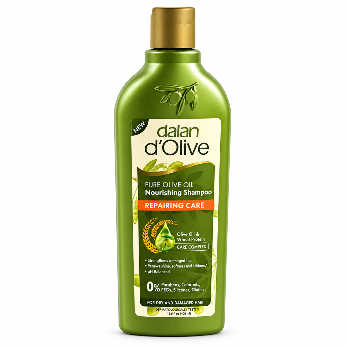Șampon Dalan cu ulei de măsline reparator, 400 ml