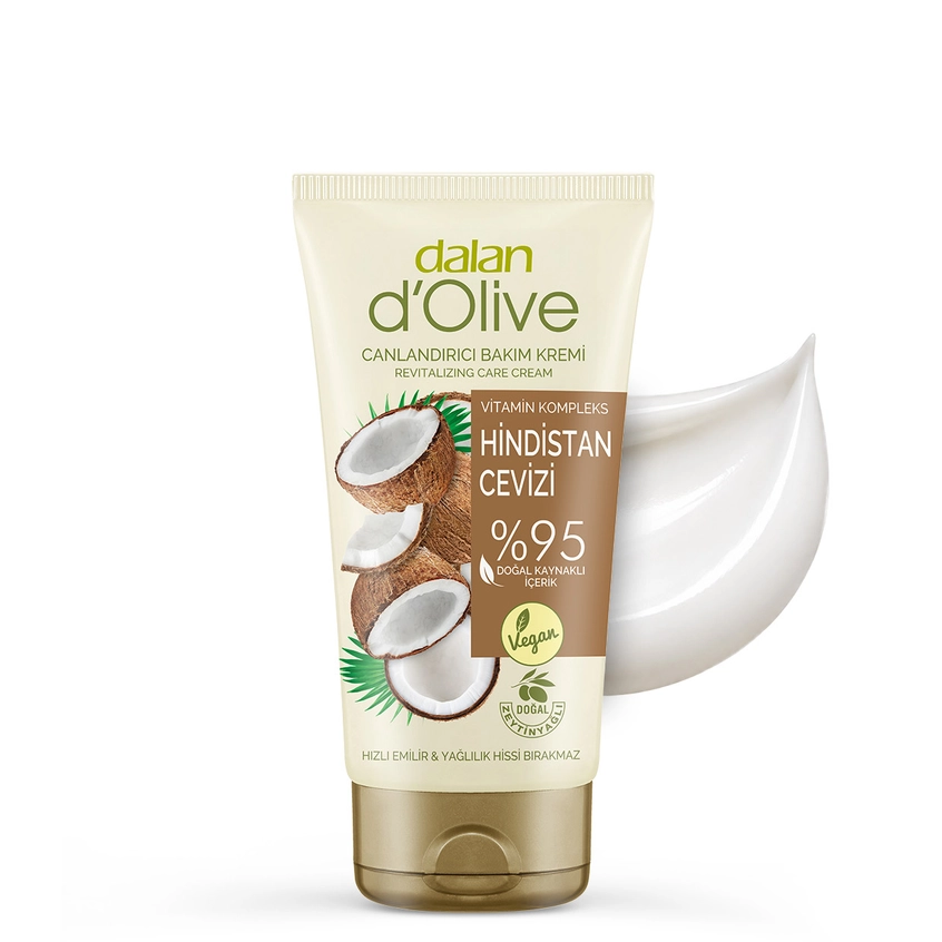 Cremă hidratantă Dalan cu ulei de cocos, 60 ml