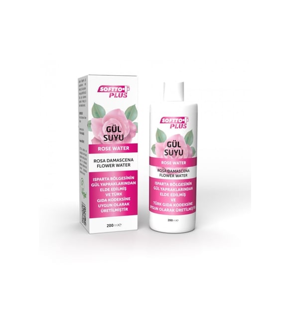 Softto Plus Apă de Trandafiri 200 ml